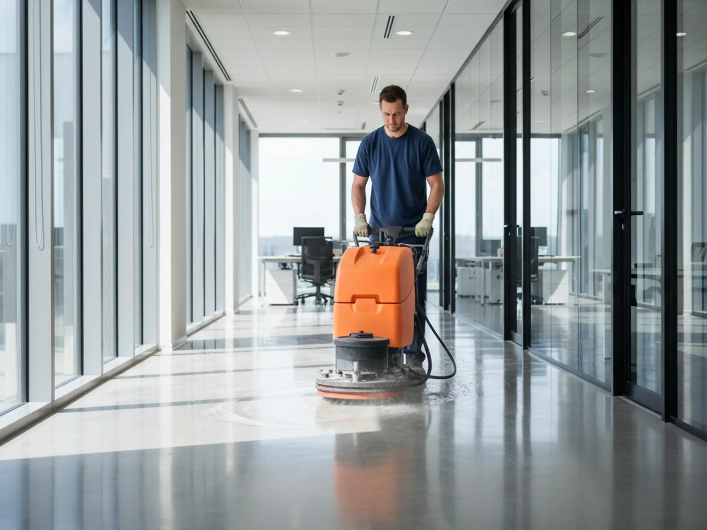 Intensive Grundreinigung zur Werterhaltung in Sinsheim